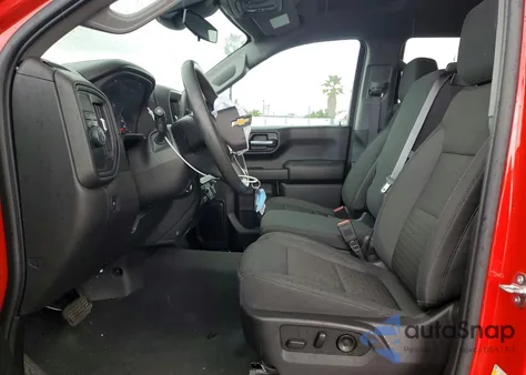 2024 Chevrolet Silverado C1500 Custom z USA, uszkodzony, nr VIN 3GCPABEK0RG190876